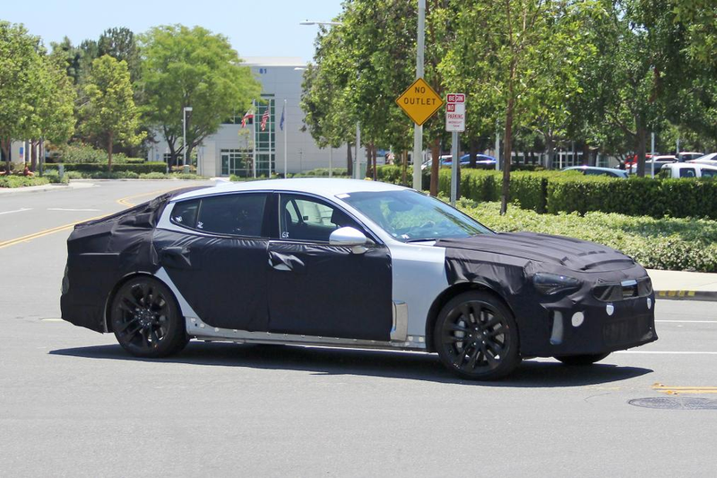 Illustration for article titled Have Some Kia GT Spy Shots